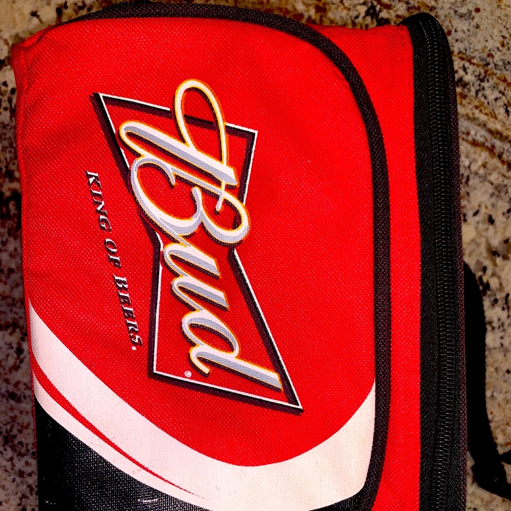 Vintage Budweiser NASCAR lunch box